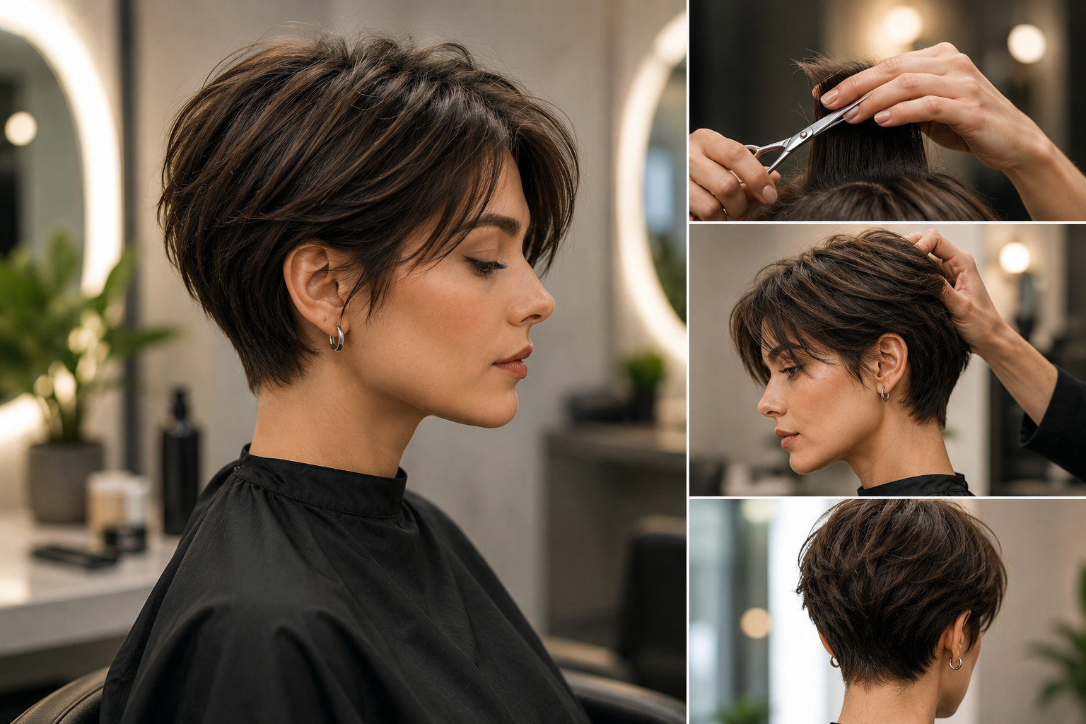 Corte de cabello corto en Bilbao
